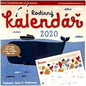 Rodinný kalendář 2020 Patagonie