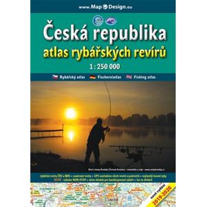Česká republika - atlas rybářských revírů, 1:250.000 - kolektiv autorů