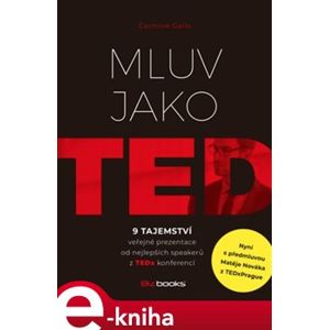 Mluv jako TED. 9 tajemství veřejné prezentace od nejlepších speakerů z TEDx konferencí - Carmine Gallo