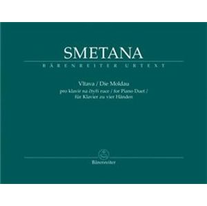 Vltava pro klavír na čtyři ruce - symfonická báseň z cyklu Má vlast - Bedřich Smetana
