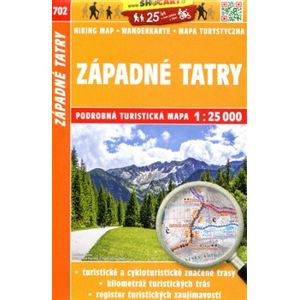 Západné Tatry / Turistická mapa SHOCart