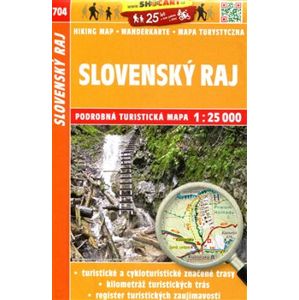 Slovenský Ráj / Turistická mapa SHOCart
