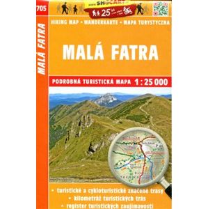 Malá Fatra / Turistická mapa SHOCart