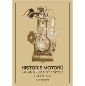 Historie motorů Laurin & Klement a ŠKODA - I. díl 1899 - 1948 - Martin Chlupáč