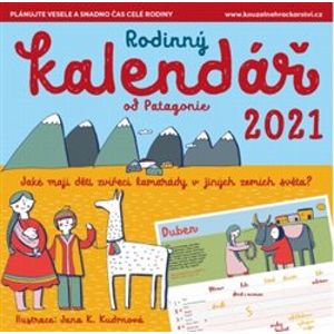 Rodinný kalendář 2021 Patagonie