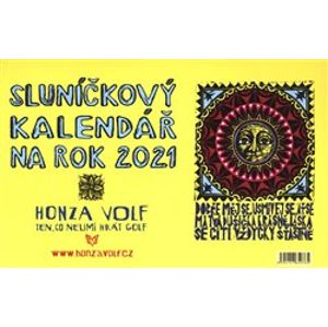 Sluníčkový kalendář 2021 - stolní - Honza Volf