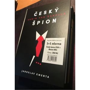 Český špion Erwin van Haarlem + Bisoni 001 - Komplet (2 knihy) - Jaroslav Kmenta, Josef Sytovský