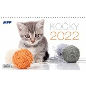 Kalendář 2022 stolní Kočky