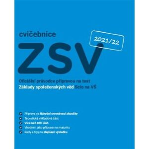 Cvičebnice ZSV Scio 2021/22. Oficiální průvodce přípravou na test - kol.