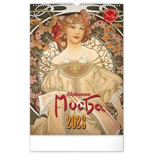 Nástěnný kalendář Alfons Mucha 2023