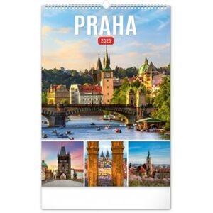 Nástěnný kalendář Praha 2023