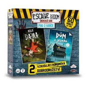 Escape room pro 2 hráče - Krvavá Mary, Malá dáma, Dům u jezera