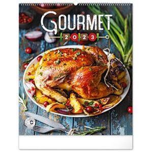 Nástěnný kalendář Gourmet 2023
