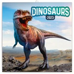 Poznámkový kalendář Dinosauři 2023