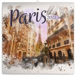 Poznámkový kalendář Paříž 2023