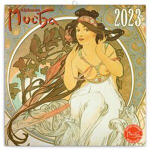 Poznámkový kalendář Alfons Mucha 2023