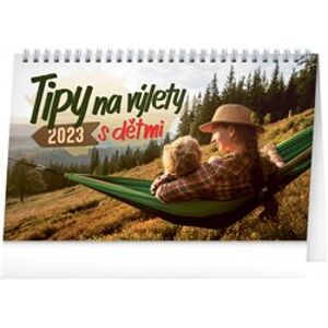 Stolní kalendář Tipy na výlety s dětmi 2023
