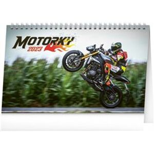 Stolní kalendář Motorky 2023