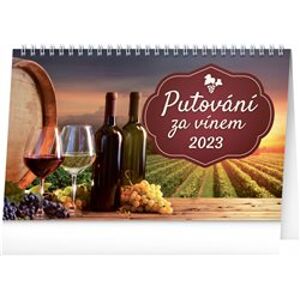 Stolní kalendář Putování za vínem 2023