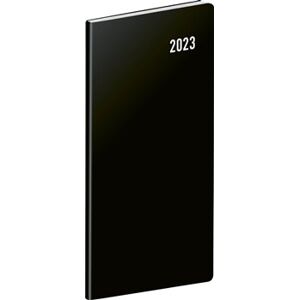 Kapesní diář Černý 2023, plánovací měsíční