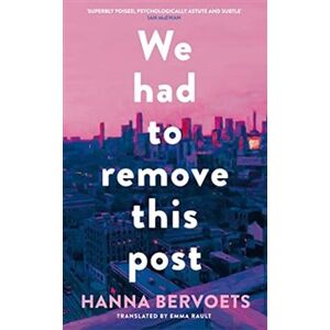 We had to remove this post - Hanna Bervoets