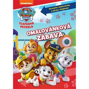 Tlapková patrola - Omalovánková zábava - kolektiv autorů