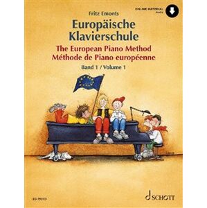 Evropská klavírní škola 1 - Europäische Klavierschule - Fritz Emonts