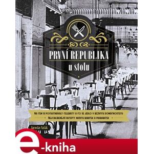 První republika u stolu. Na čem si pochutnávaly celebrity a co se jedlo v běžných domácnostech - Jaroslav Vašák e-kniha