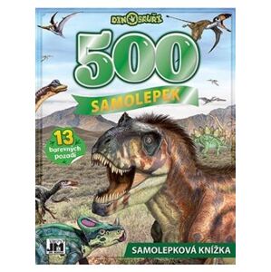 500 samolepek - Dinosauři