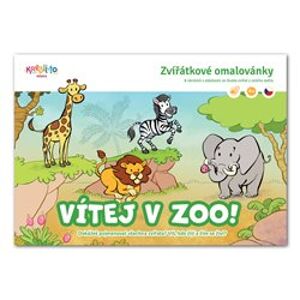 Vítej v zoo! - Zvířátkové omalovánky