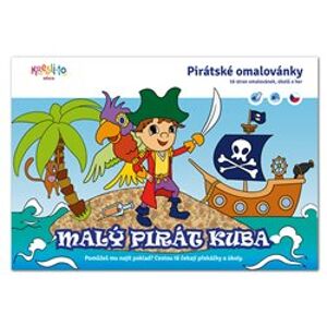 Malý pirát Kuba - Pirátské omalovánky