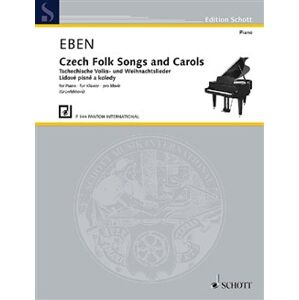 Lidové písně a koledy pro klavír ve snadném slohu - Petr Eben