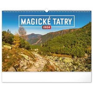 Nástenný kalendár Magické Tatry 2024