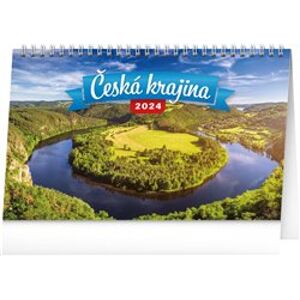 Stolní kalendář Česká krajina 2024