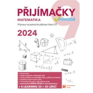 Přijímačky 9 Matematika + E-learning 2024