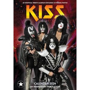 Kalendář Kiss 2024 (29,7 x 42 cm)
