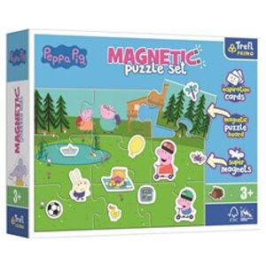 Magnetické puzzle - Prasátko Peppa a její zábava