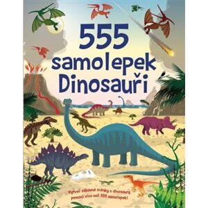 555 samolepek - Dinosauři
