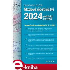 Mzdové účetnictví 2024. praktický průvodce - Václav Vybíhal, Jan Přib e-kniha