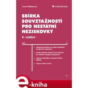 Sbírka souvztažností pro nestátní neziskovky. 2. vydání - Anna Pelikánová e-kniha